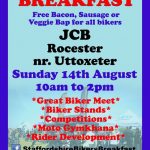 Staffordshire Biker Breakfast, 14th Aug
