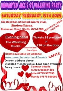 Valentines Day Party Saturday 15th February 2025